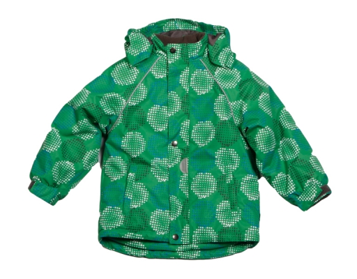 W1307 Куртка с принтом Tahti Jonathan (зеленая)